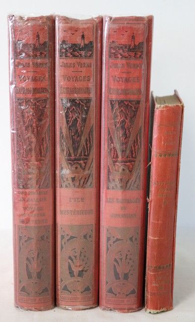 [ENFANTINA] - Réunion de 6 vol. en reliure...