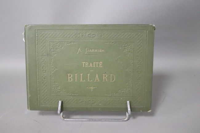 A. GARNIER, Nouveau Traité de billard, ed....