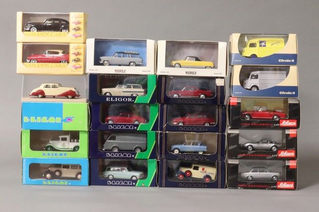 DIVERS (Schuco, Eligor, Norev, Golden Cars,...