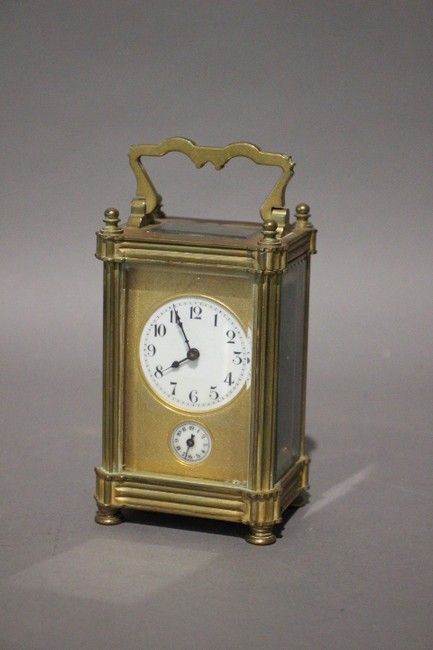 PENDULE DE VOYAGE dite d'officier de forme...