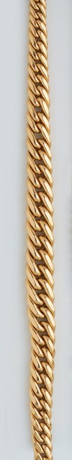COLLIER en or jaune (750) à maillons en ...