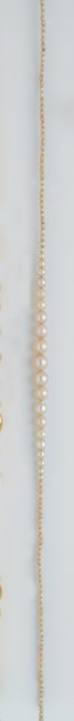 CHARMANT COLLIER DE PERLES en chute composé...