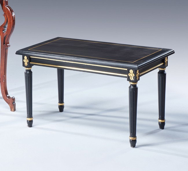 PETITE TABLE BASSE rectangulaire en bois...