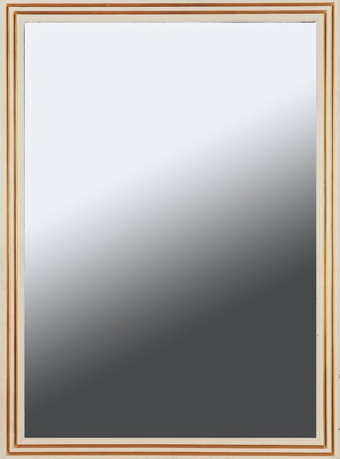GRAND MIROIR RECTANGULAIRE à cadre en bois...