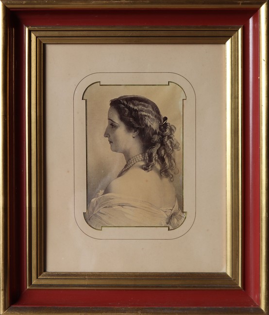 GRAVURE d'après François-Xavier Winterhalter...