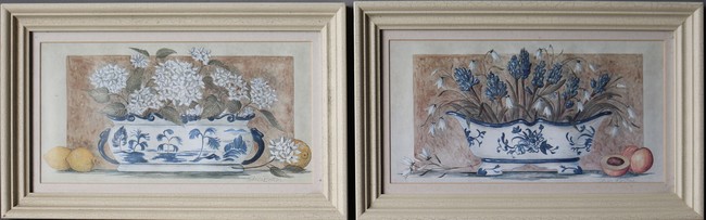 DEUX REPRODUCTIONS en couleurs d'après Sheila...