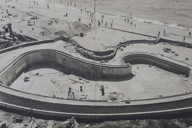 GRAND PHOTO MONTAGE en noir et blanc sur...