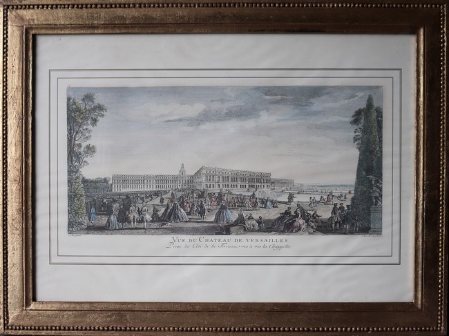 DEUX REPRODUCTIONS en couleurs d'après J....