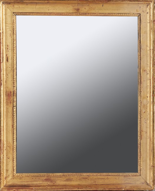 PETIT MIROIR RECTANGULAIRE en bois laqué...