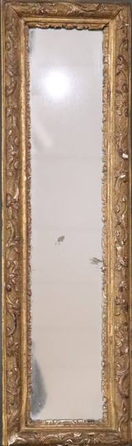 PETIT MIROIR rectangulaire au mercure dans...