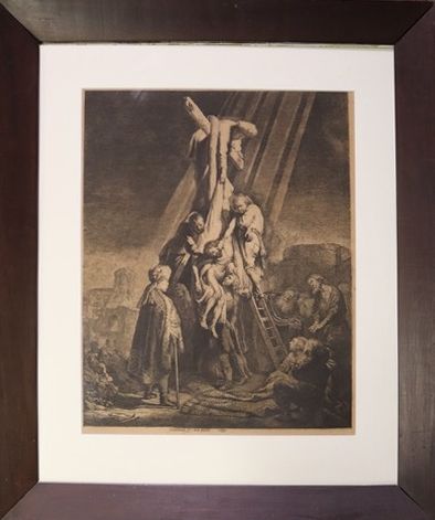 D'après REMBRANDT HARMENSZ VAN RIJN (160...
