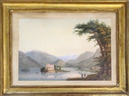 Ecole d'Italie du Nord vers 1800