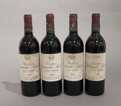 4 Blles CH. SOCIANDO MALLET, Haut Médoc,...