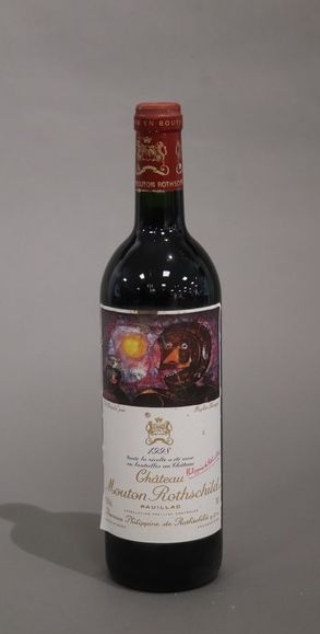 1 Blle CH. MOUTON ROTHSCHILD, Pauillac 1er...