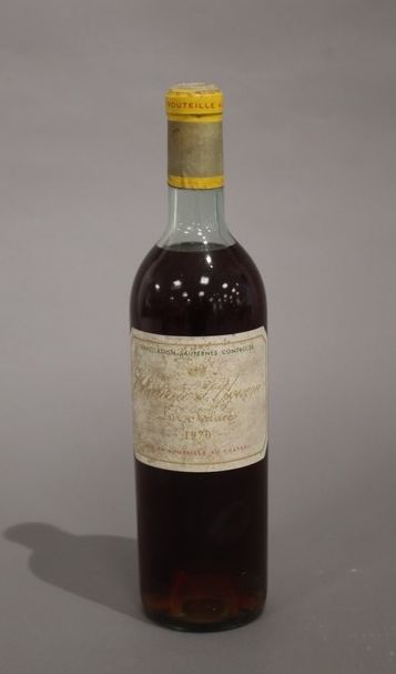1 Blle CH. D'YQUEM 1er Cru sup Sauternes...