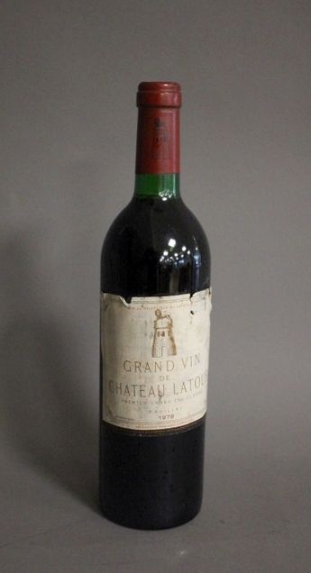 1 Blle CH. LATOUR, Pauillac 1er GCC, 197...