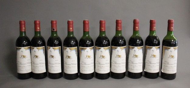10 Blles CH. MOUTON BARONNE PHILIPPE, Pauillac...