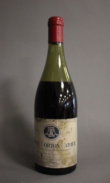 1 Blle ALOXE CORTON mise Louis Latour 19...