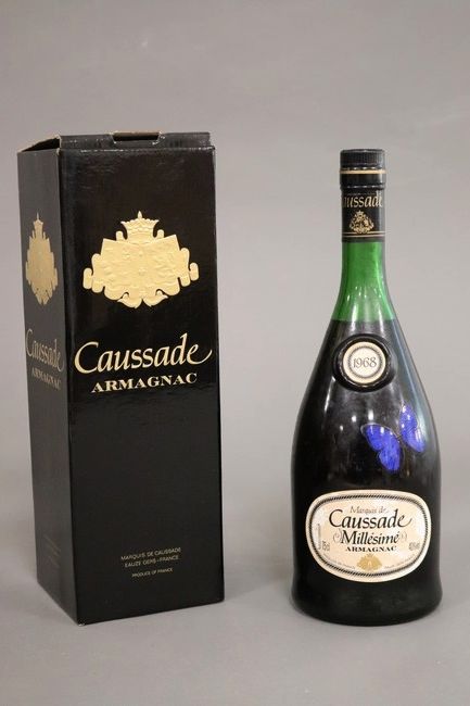 1 Blle Armagnac Marquis de CAUSSADE 1968,...