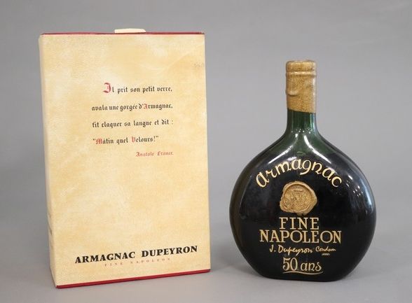 1 Basquaise Armagnac Fine Napoléon 50 ans...