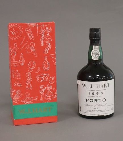 1 Blle Porto W.J. HART 1965, 75 cl - 20°...