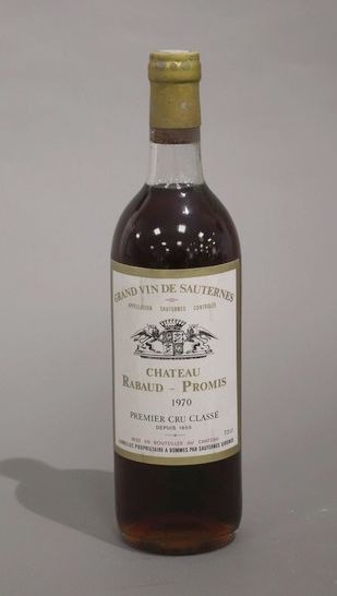1 Blle CH. RABAUD PROMIS Sauternes 1er CC...