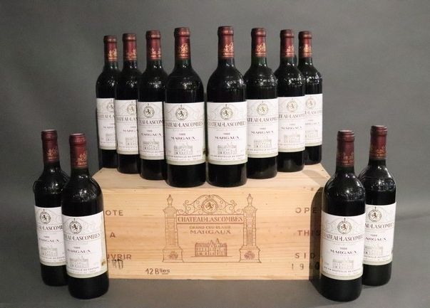 12 Blles CH. LASCOMBES, Margaux, GCC, 19...