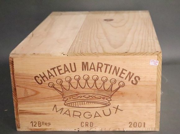 12 Blles CH. MARTINENS, Margaux, CB, 200...