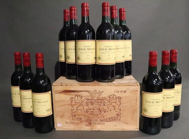 12 Blles CH. LYNCH MOUSSAS, Pauillac, GCC,...