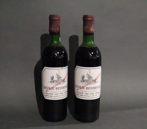 2 Blles CH. BEYCHEVELLE, Saint-Julien, GCC,...