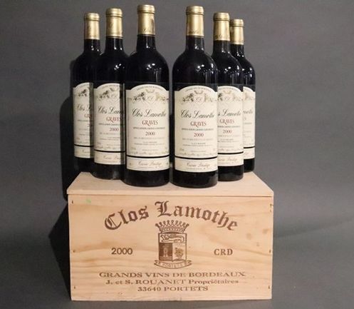 6 Blles CLOS LAMOTHE, Graves, Cuvée Prestige,...