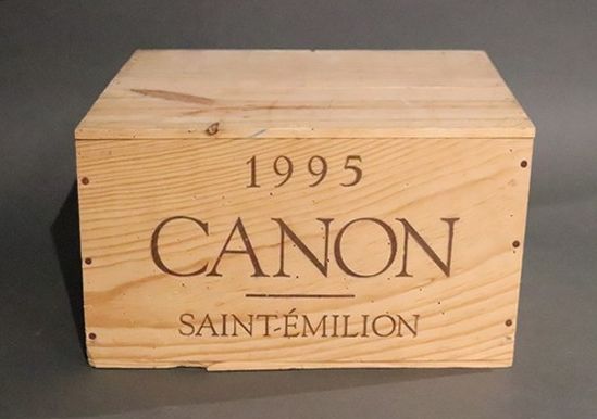 6 Blles CH. CANON, Saint-Emilion, 1er GCC,...