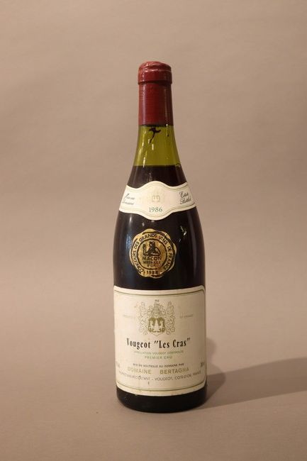1 Blle VOUGEOT 1er Cru Les Cras mise Dom....