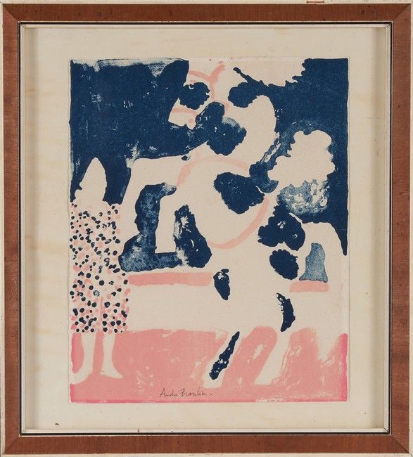 D'après André BRASILIER (né en 1929)