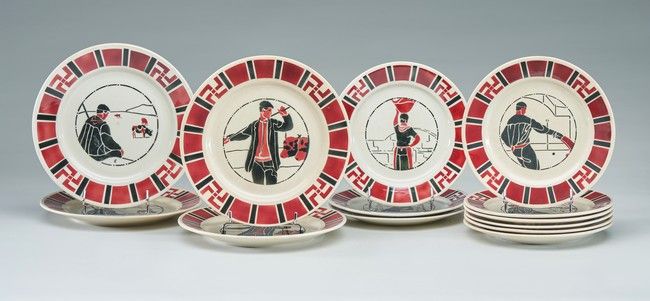 Louis FLOUTIER (1882-1936) pour la Manufacture...