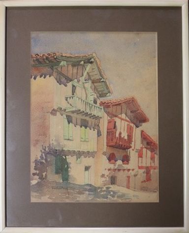 École Basque vers 1920