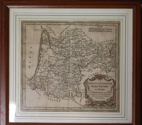 DEUX CARTES lithographiées sur "le Golfe...