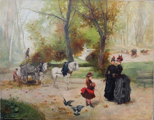 VINCENT de PAREDES (1845-1903)