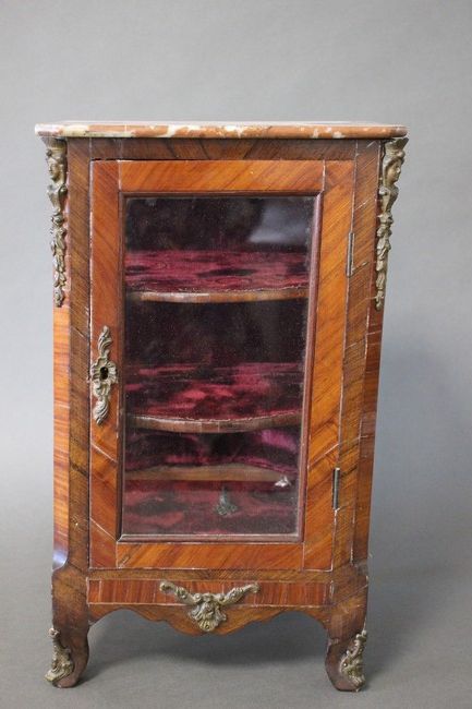 VITRINE MINIATURE ou de Maîtrise en bois...