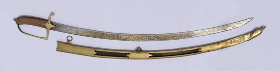 SABRE D'OFFICIER DE CAVALERIE LÉGÈRE RUS...