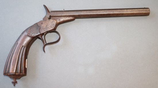 PISTOLET DE TIR SYSTEME FLOBERT, 1 coup....