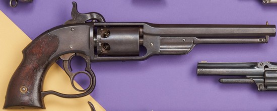 REVOLVER SAVAGE NAVY 1861, 6 coups, cal....