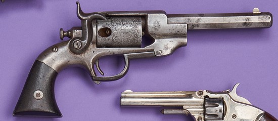 REVOLVER ALLEN & WHEELOCK, 5 coups, cal....