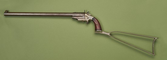 PISTOLET FRANK WESSON, 1 coup, cal. 22