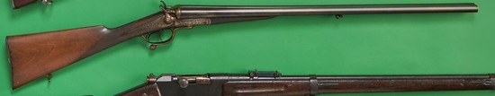 FUSIL DE CHASSE A PERCUSSION CENTRALE, 2...