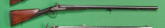FUSIL DE CHASSE A PERCUSSION, 2 coups