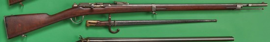 FUSIL D'INFANTERIE GRAS, modèle 1874 M80,...