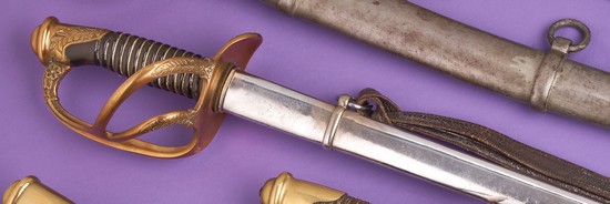 SABRE D'OFFICIER DE CAVALERIE LEGERE, modèle...