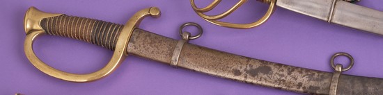 SABRE DE CANONIER MONTÉ, modèle 1829