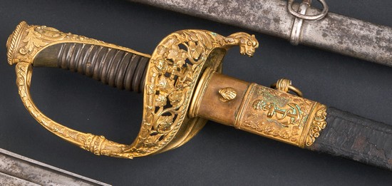 SABRE D'OFFICIER DE MARINE